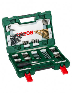 Bosch Borr- och skruvmejselbitset 91 delar