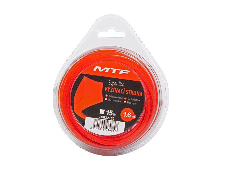 Sträng Mountfield MTF Fyrkant 1,6 mm/15 m
