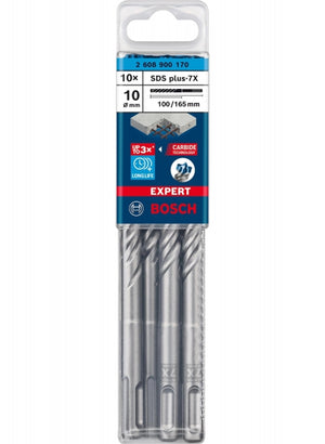 Bosch SDS-borrset 10x100x165mm 10-pack