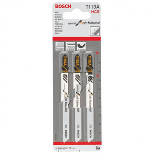 Bosch Sticksågsbladssats T113A 3-pack