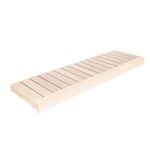 Thermory Bänkmodul Bastu 108 mm Frontboard Fingerskarvad Korsade Plankor