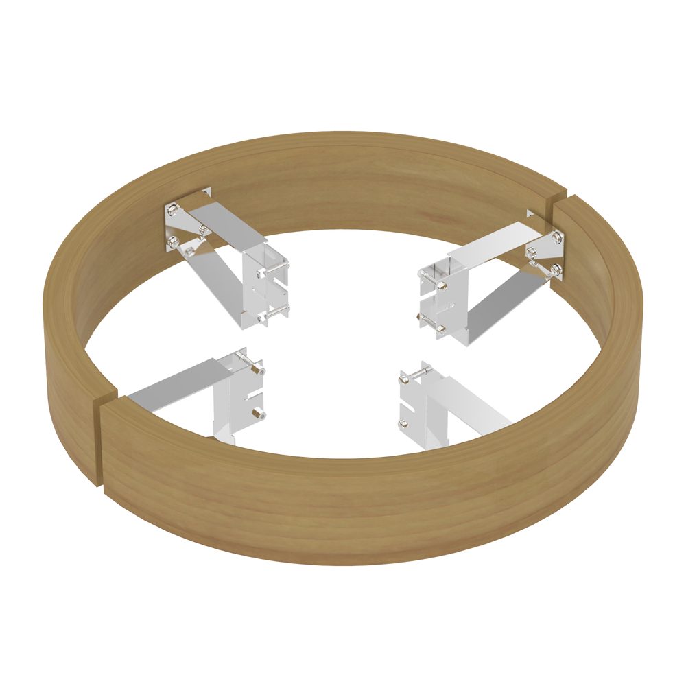 SAWO Heat Shield Round wood tower