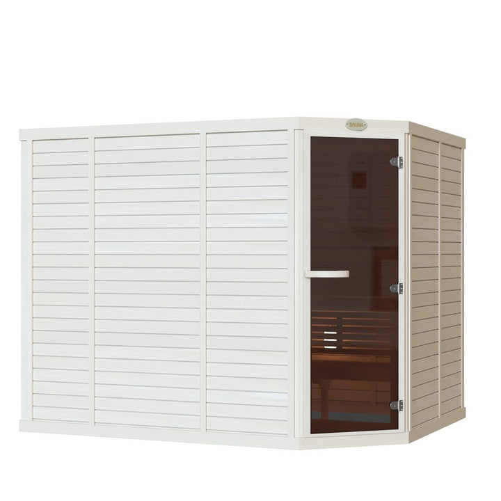 SAWO Indoor Sauna Standard Aspen corner
