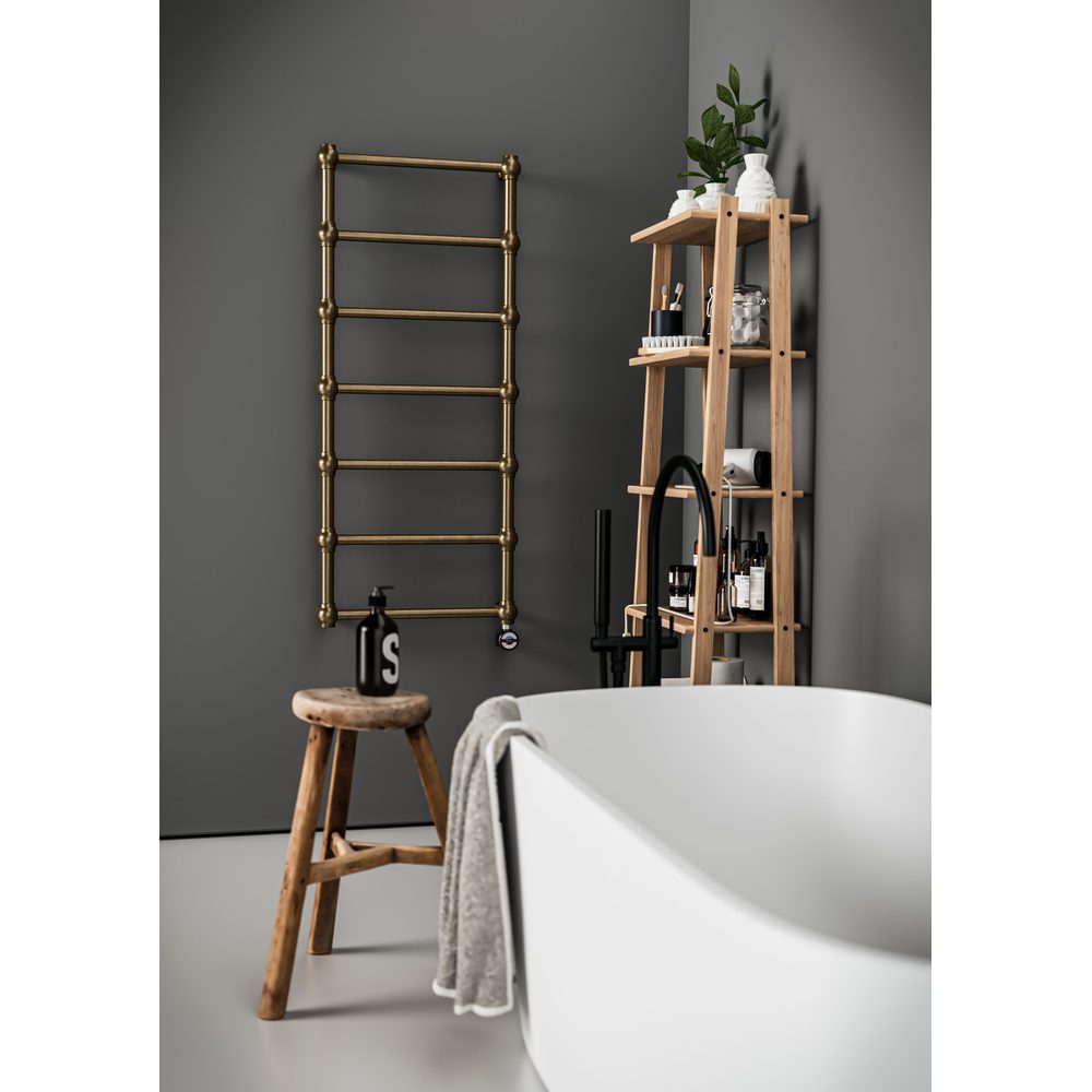 Duschbyggarna Retro Water-heated Towel Rail