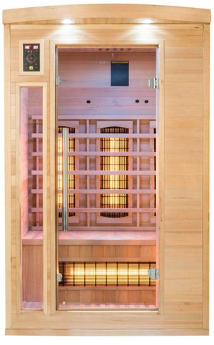 Bastu France Sauna Apollon Quartz 2-sitsig Infraröd