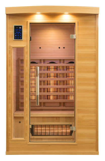 Infraröd Bastu Apollon Quartz – 2 Personer