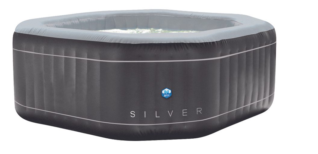 Spa NetSpa Uppblåsbar Silver 5-sitsig