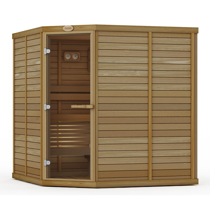 SAWO Indoor Sauna Standard Cedar Corner