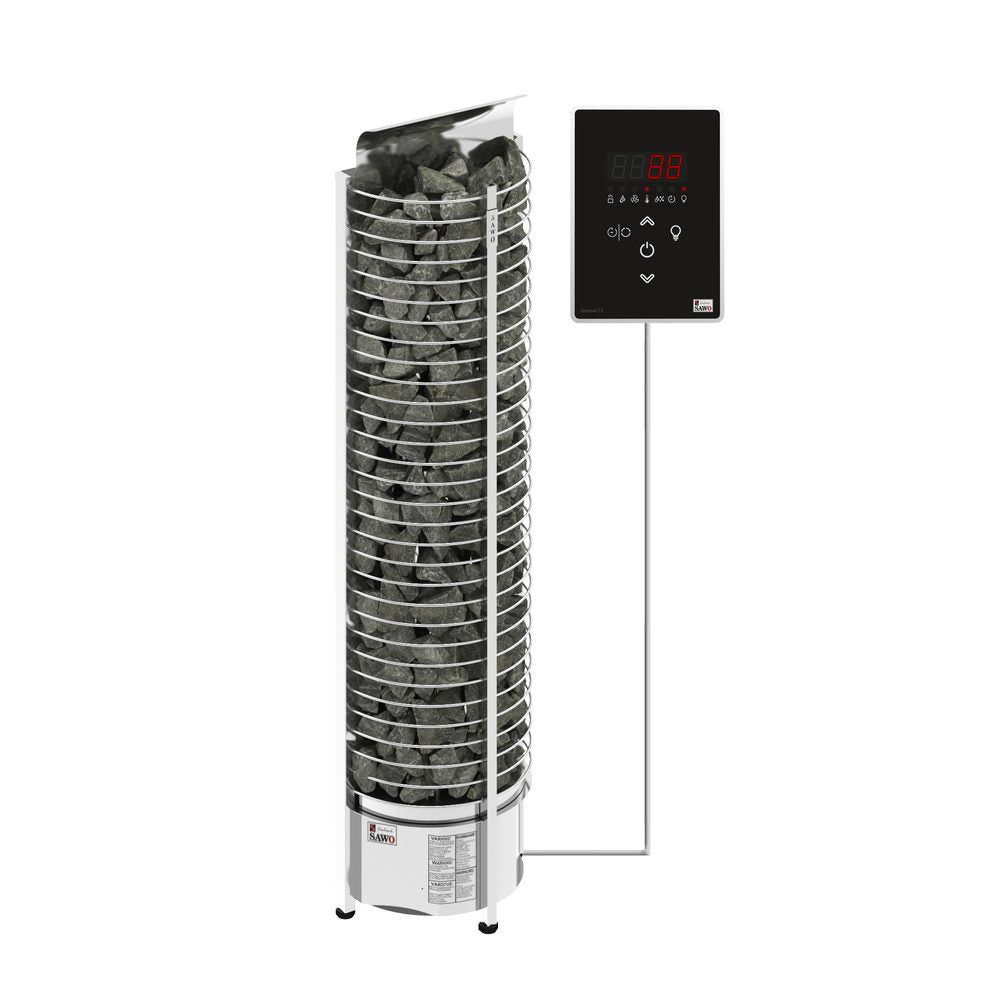 SAWO Electric Sauna Heater Tower Wall 3P-1P