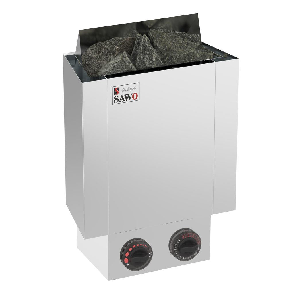 SAWO Electric Sauna Heater Stainless Steel Nordex Mini 3P-1P