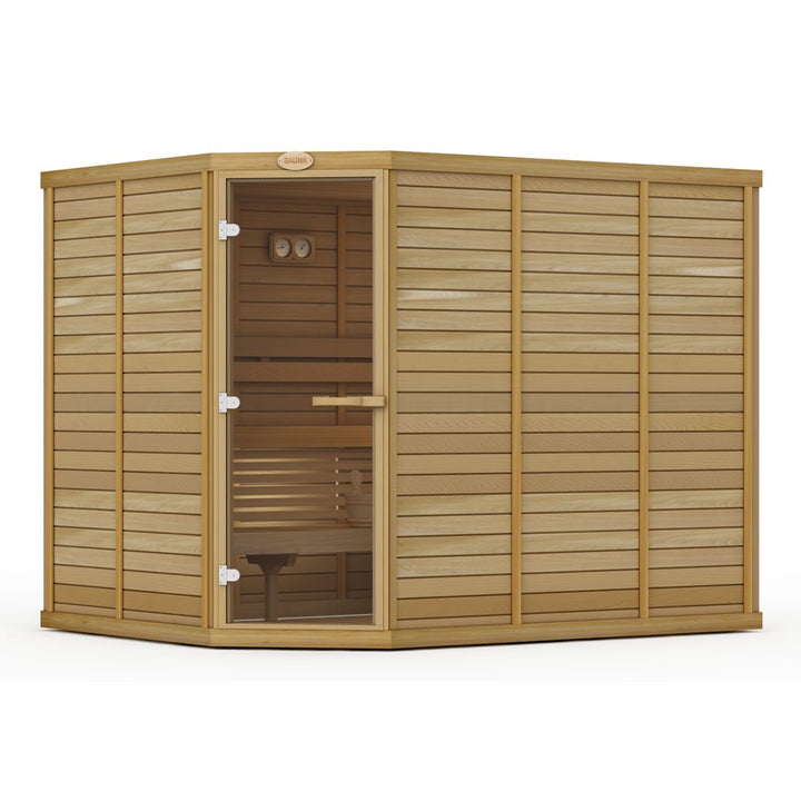 SAWO Indoor Sauna Standard Cedar Corner