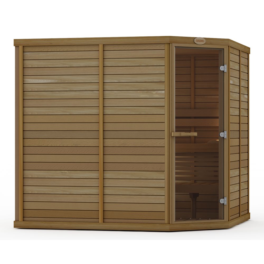 SAWO Indoor Sauna Standard Cedar Corner