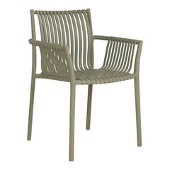 House Nordic Tulsa utestolar – grön, 4-pack