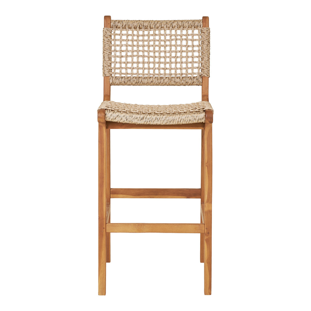 House Nordic Derby counterstol teak/natur 45 × 50 × 94 cm