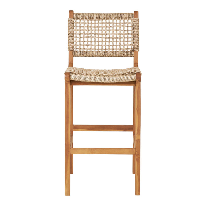 House Nordic Derby counterstol teak/natur 45 × 50 × 94 cm