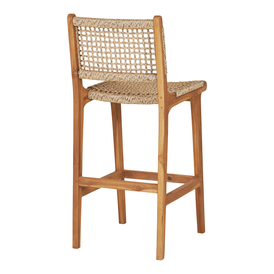 House Nordic Derby counterstol teak/natur 45 × 50 × 94 cm