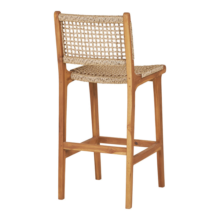 House Nordic Derby counterstol teak/natur 45 × 50 × 94 cm