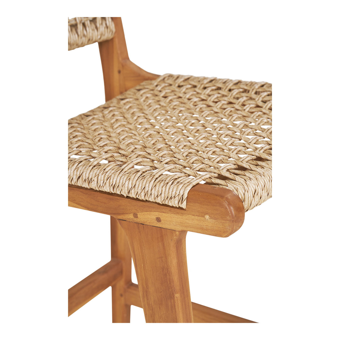 House Nordic Derby counterstol teak/natur 45 × 50 × 94 cm