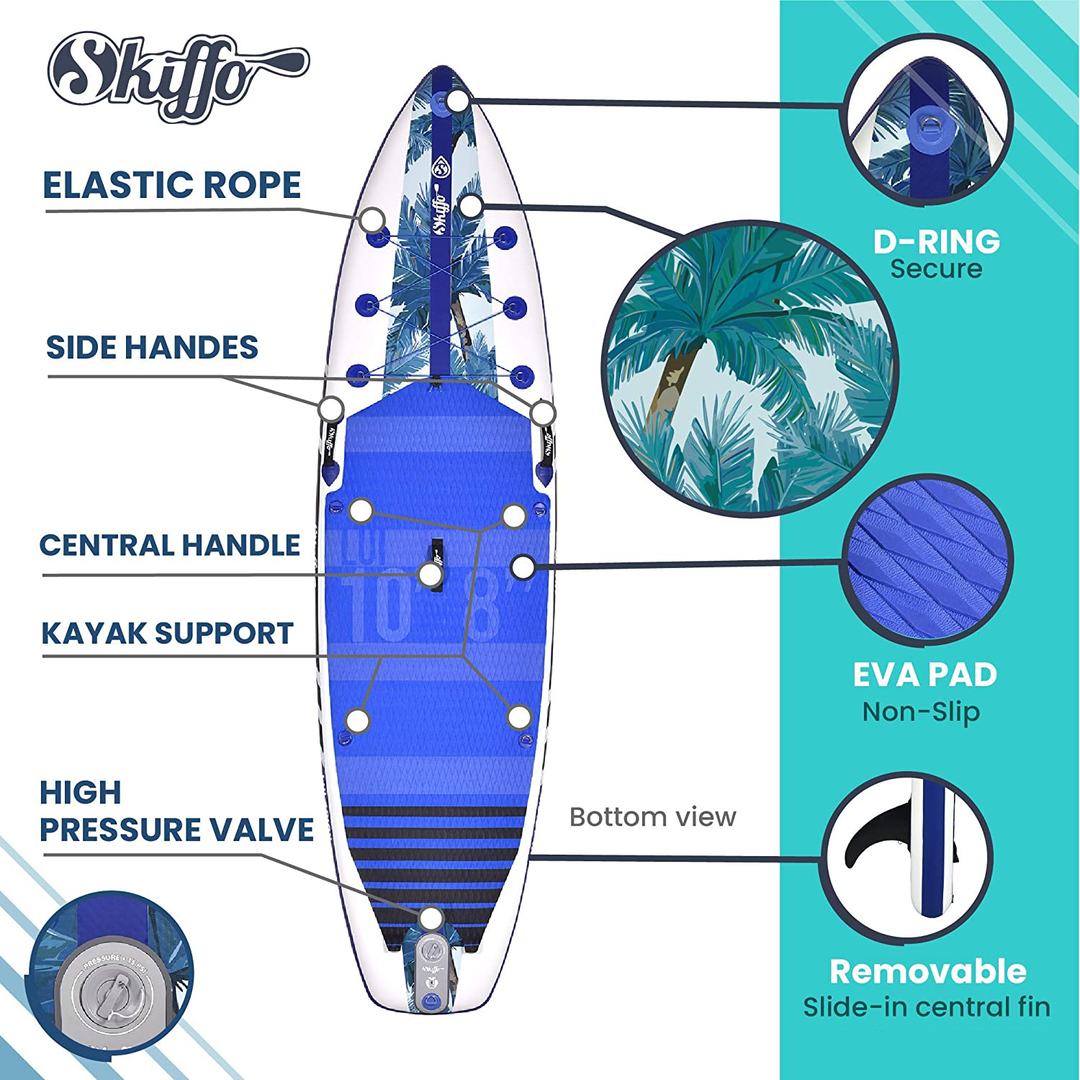 Skiffo LUI 10’8” – uppblåsbar SUP med extra hög styvhet