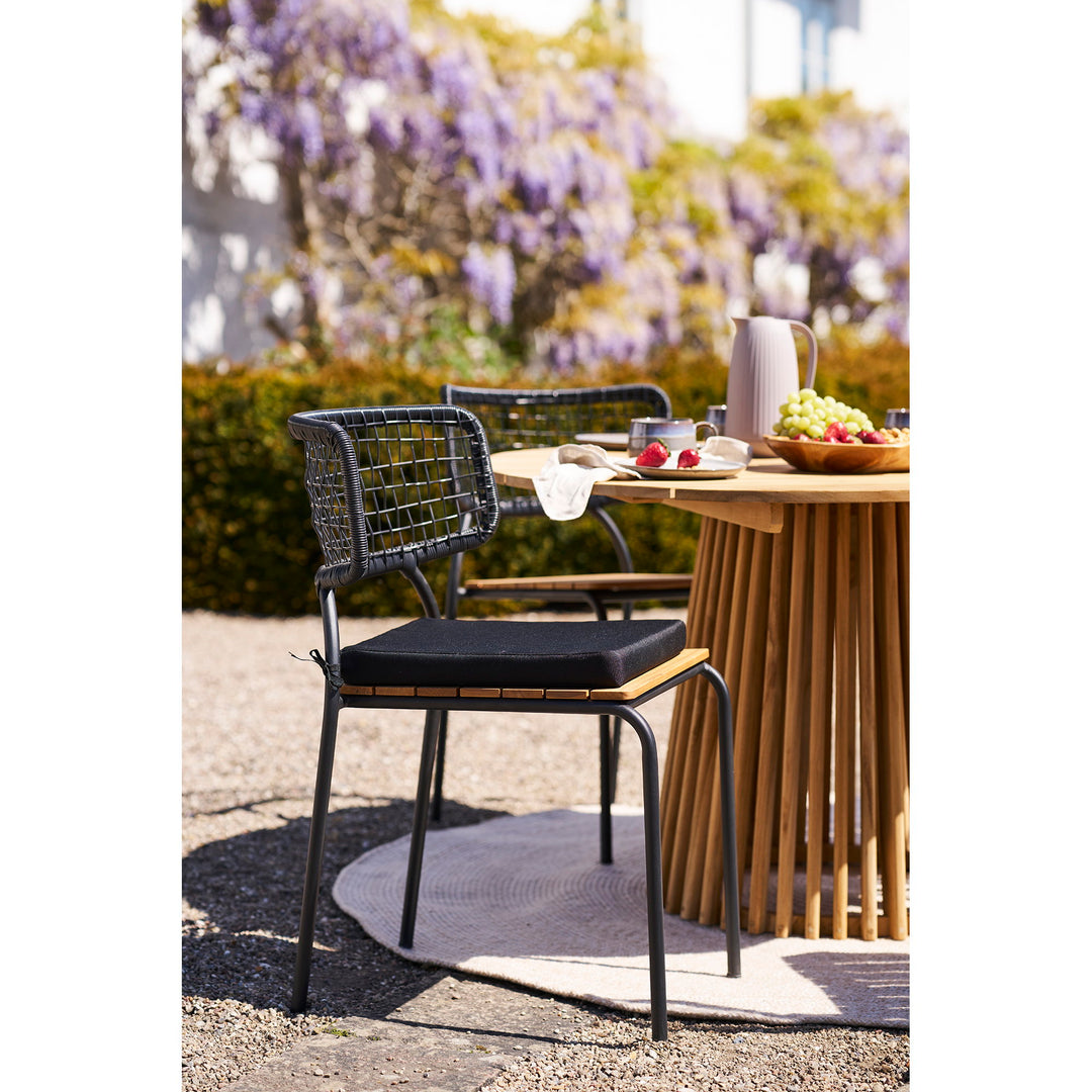 House Nordic Lorca matbord teak natur Ø120 cm