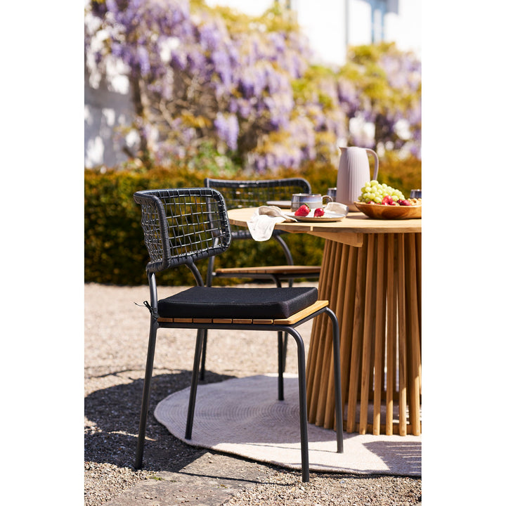 House Nordic Lorca matbord teak natur Ø120 cm