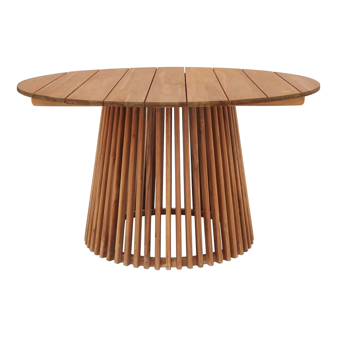 House Nordic Lorca matbord teak natur Ø120 cm