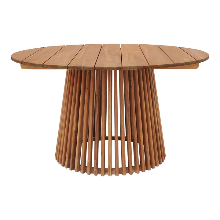 House Nordic Lorca matbord teak natur Ø120 cm