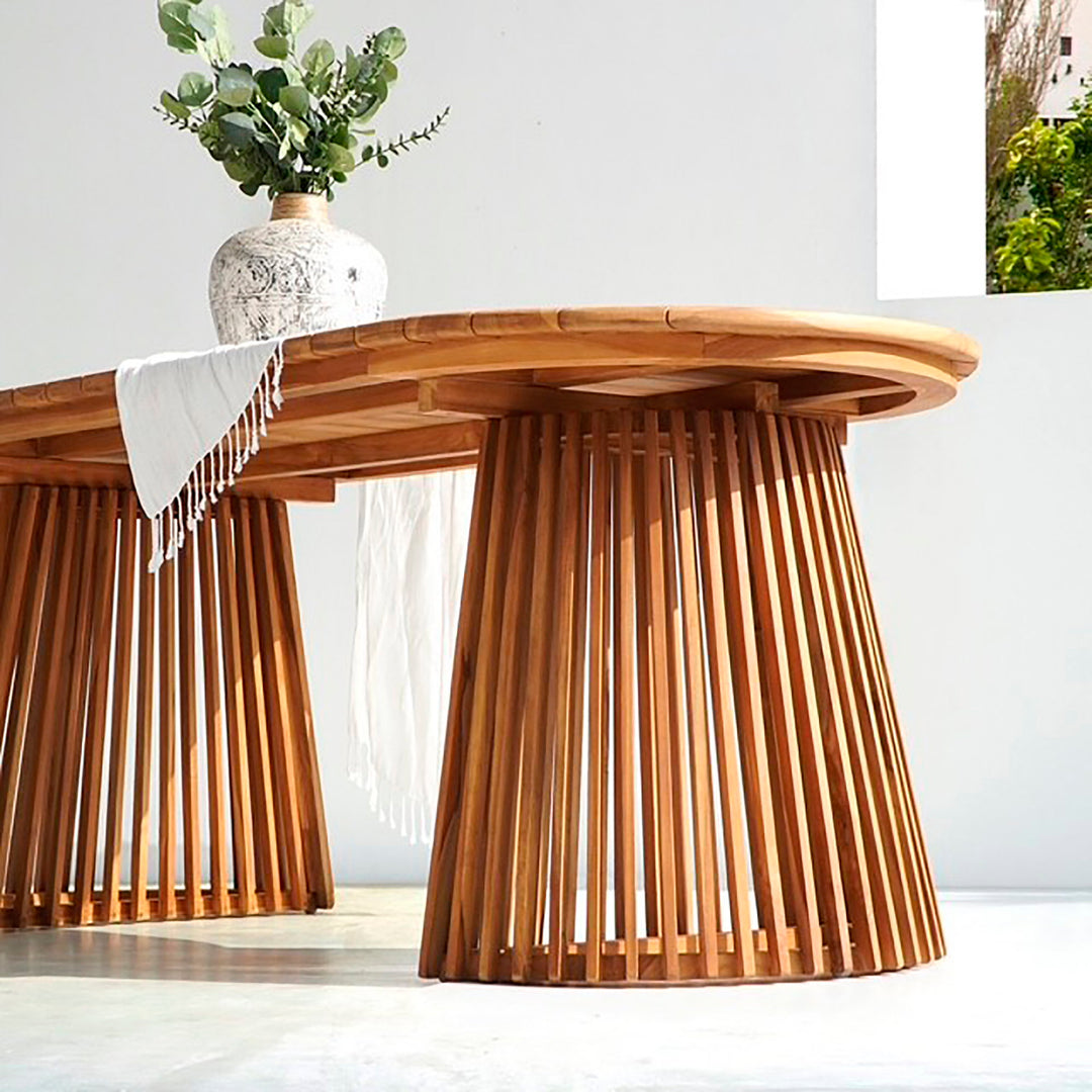 House Nordic Berja utomhusmatbord 200 × 90 cm i teak