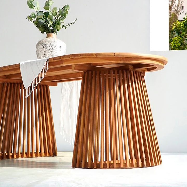 House Nordic Berja utomhusmatbord 200 × 90 cm i teak
