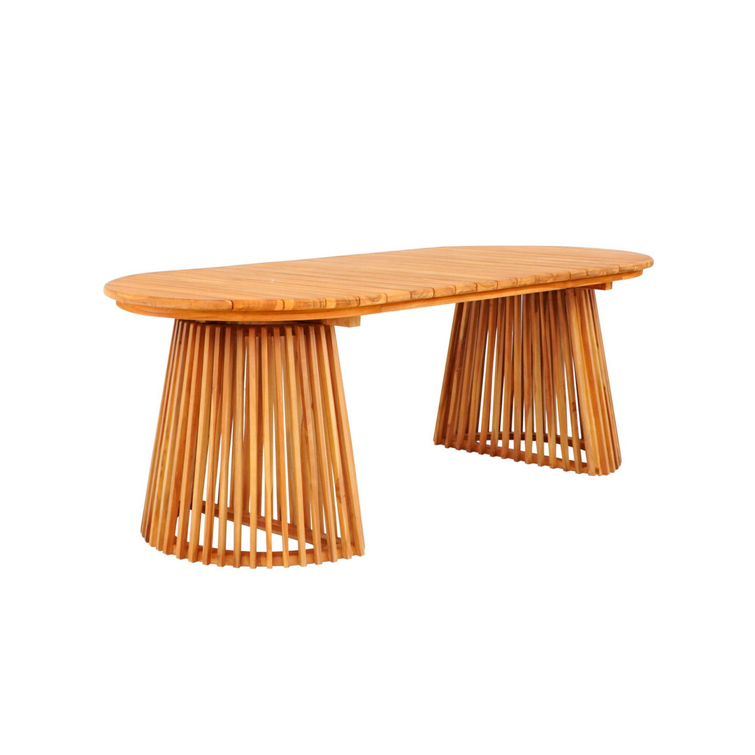 House Nordic Berja utomhusmatbord 200 × 90 cm i teak
