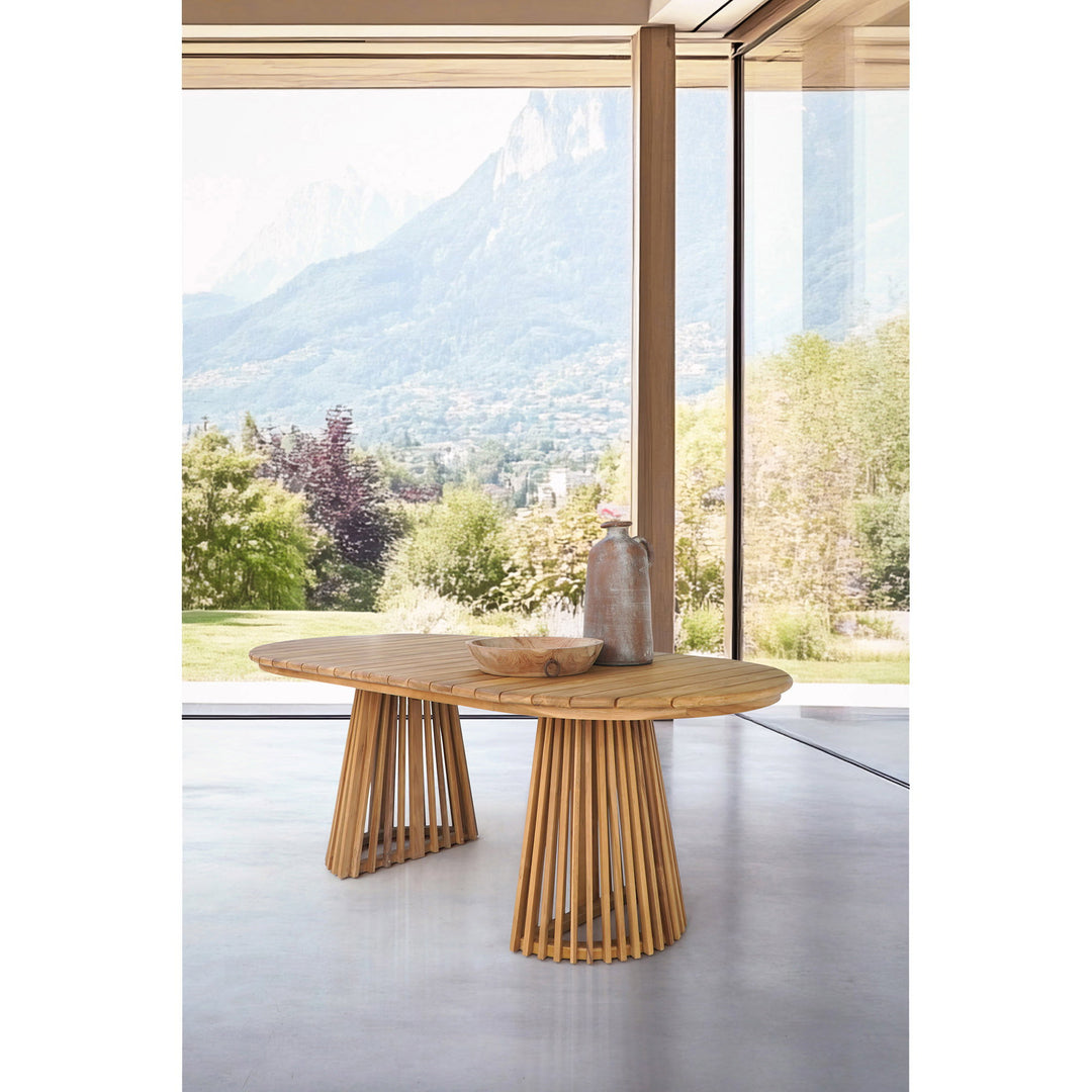 House Nordic Berja utomhusmatbord 200 × 100 cm i teak