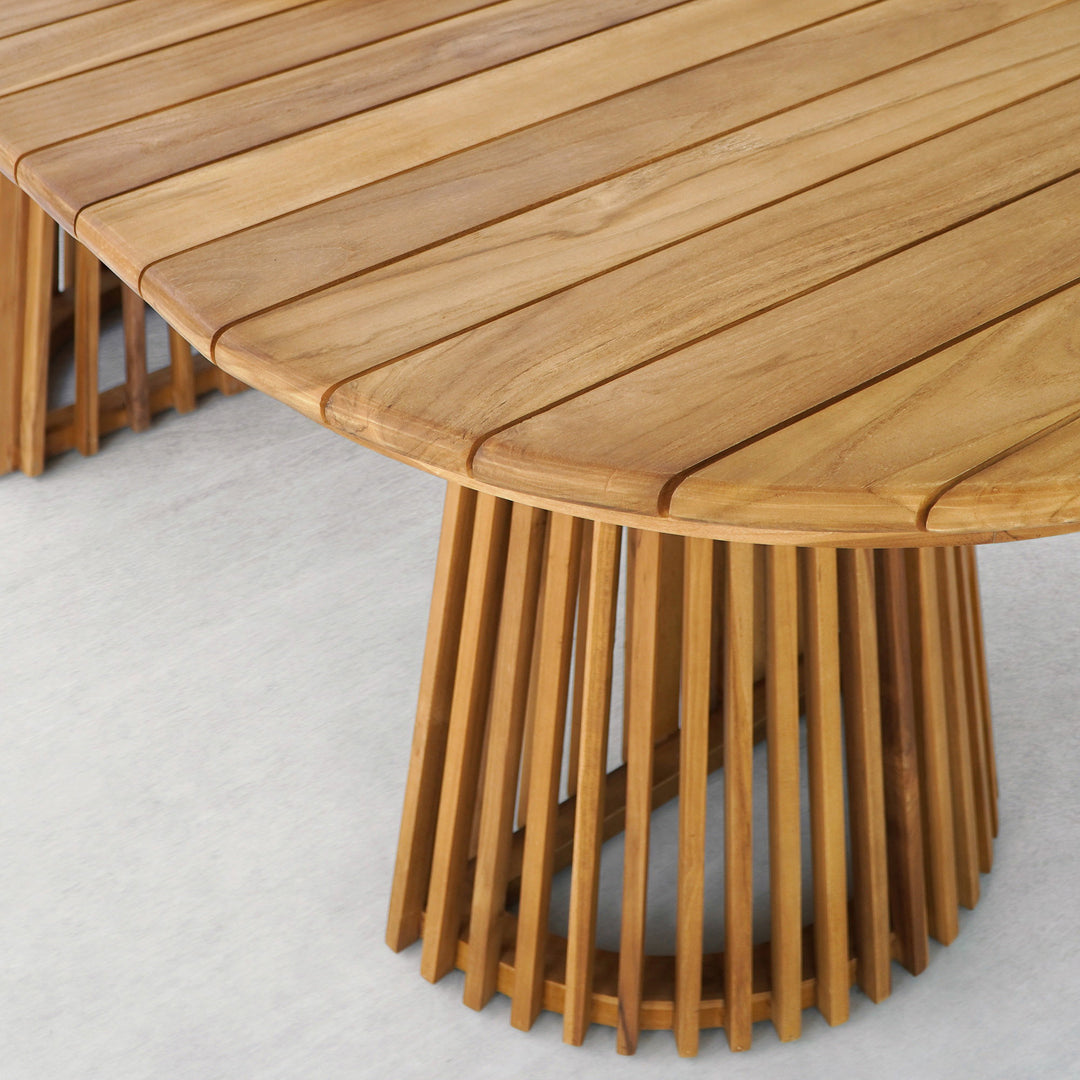 House Nordic Berja utomhusmatbord 200 × 100 cm i teak