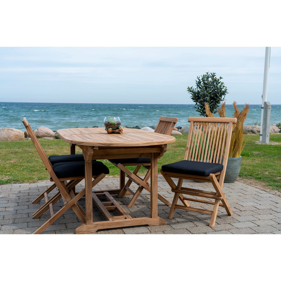 House Nordic Salamanca förlängningsbart utomhusmatbord i teak