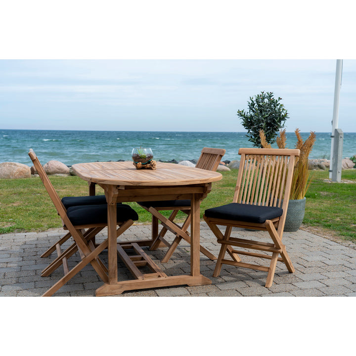 House Nordic Salamanca förlängningsbart utomhusmatbord i teak
