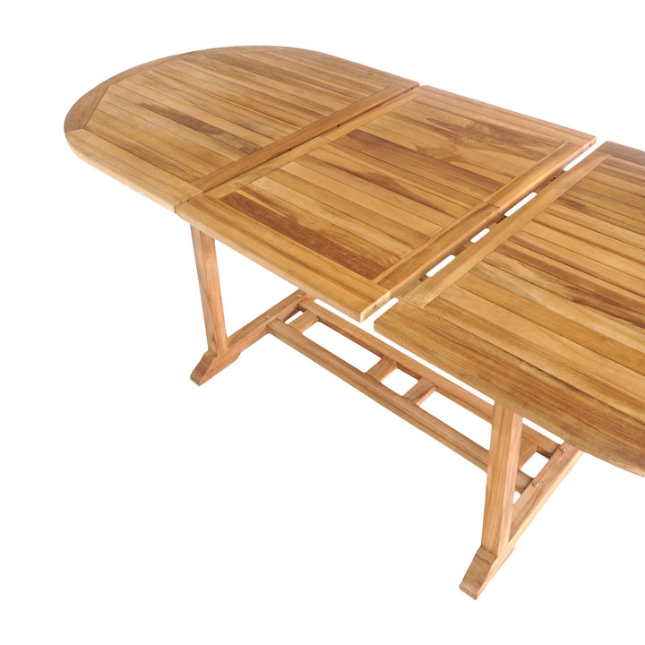 House Nordic Salamanca förlängningsbart utomhusmatbord i teak