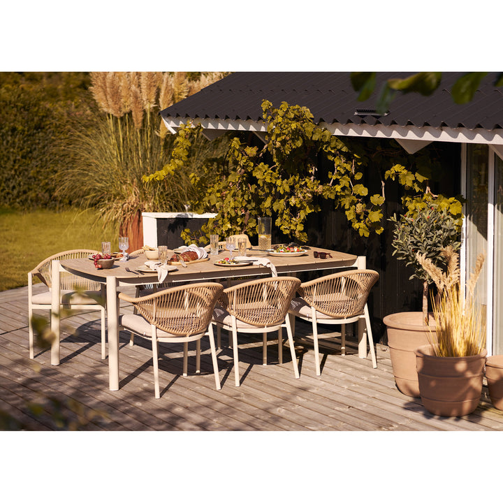 House Nordic Abela matbord – sand/natur