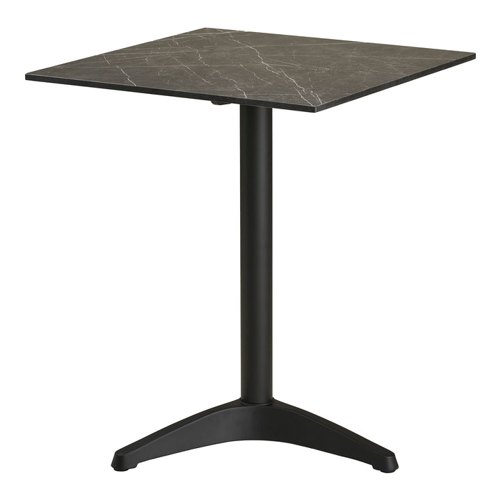 House Nordic Bistro cafébord mörkgrå/svart 60 × 60 cm