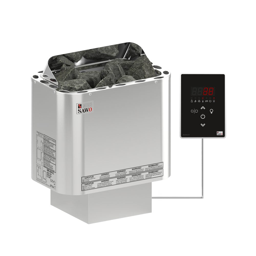 SAWO Electric Sauna Heater Stainless Steel Nordex Premium 3P-1P