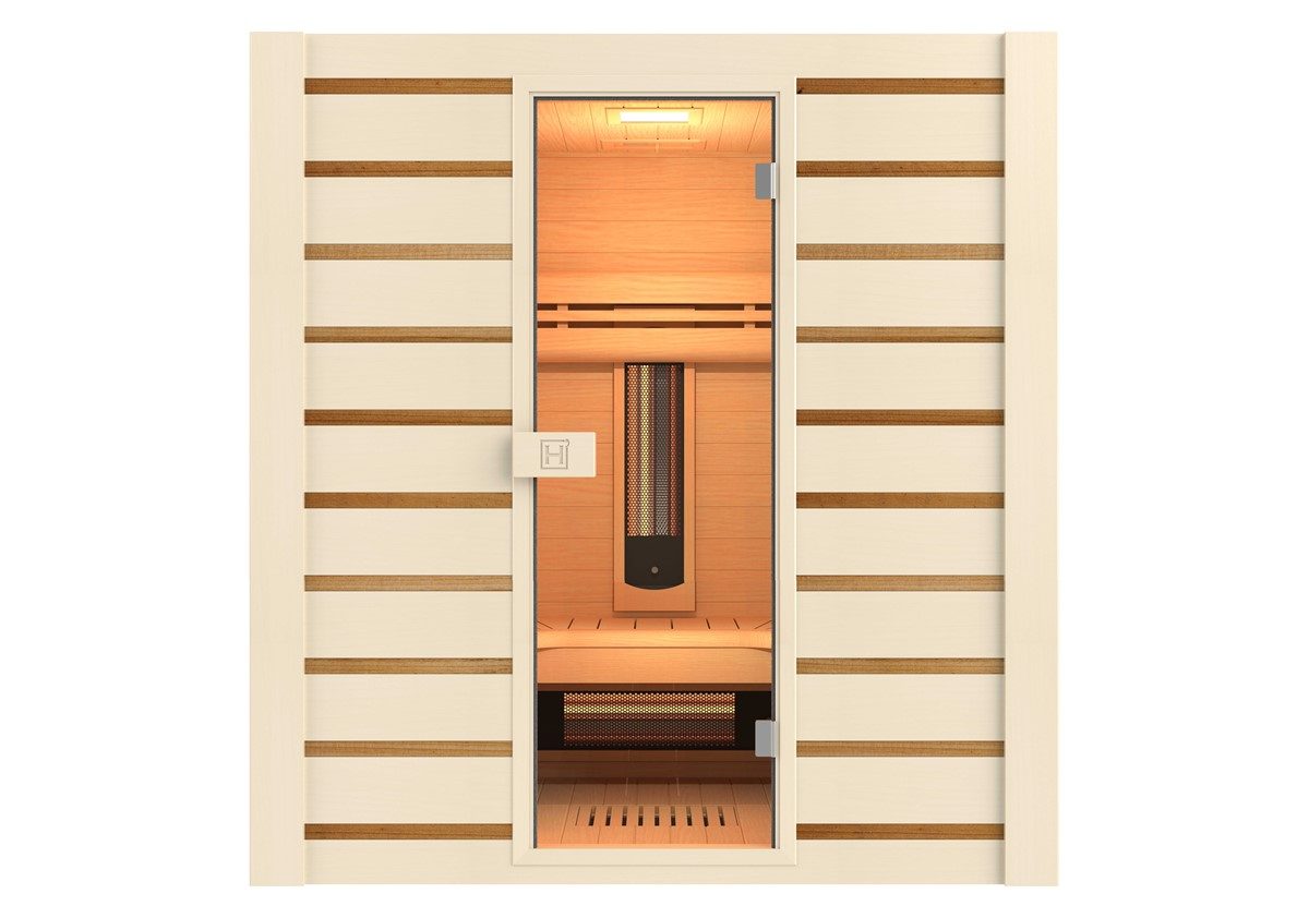 Bastu Holl's Hybrid Combi komplett med värmare och stenar 6 kW
