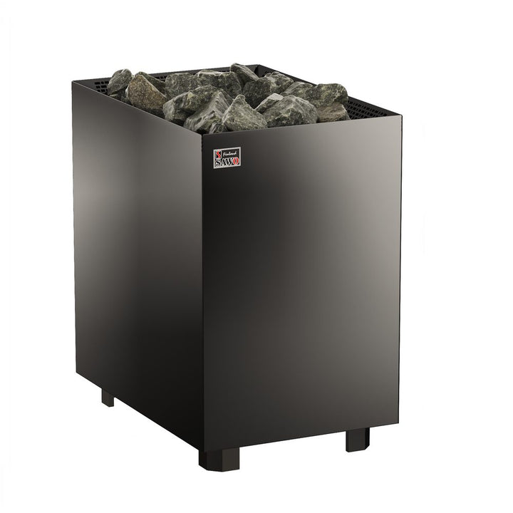 SAWO Electric Sauna Heater Stainless Steel Nordex Floor Standing Black NS 3P