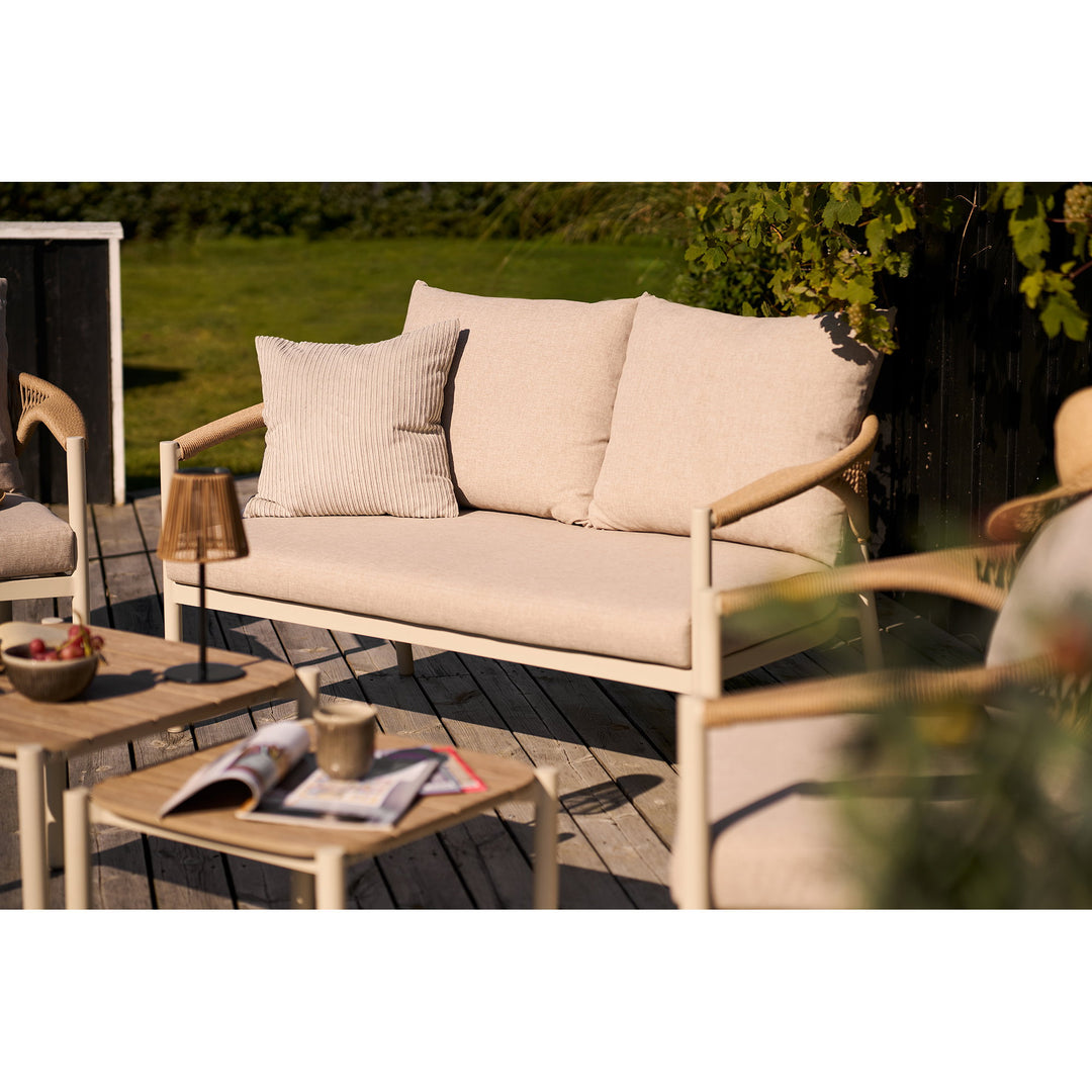 House Nordic Abela loungeset – sand/natur