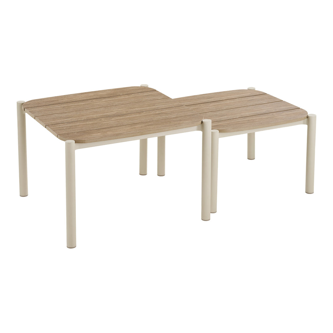 House Nordic Abela loungeset – sand/natur
