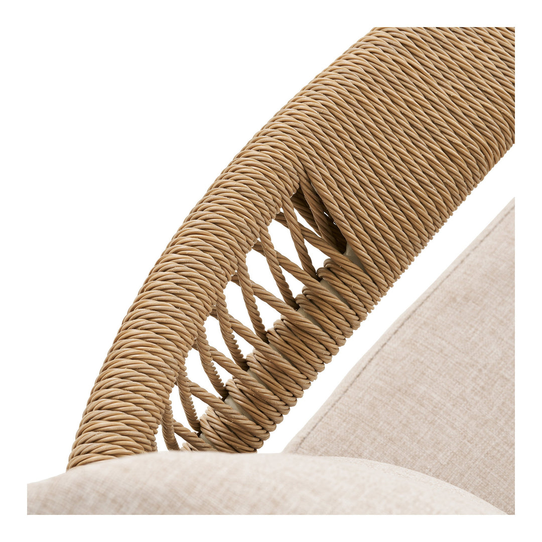 House Nordic Abela loungeset – sand/natur