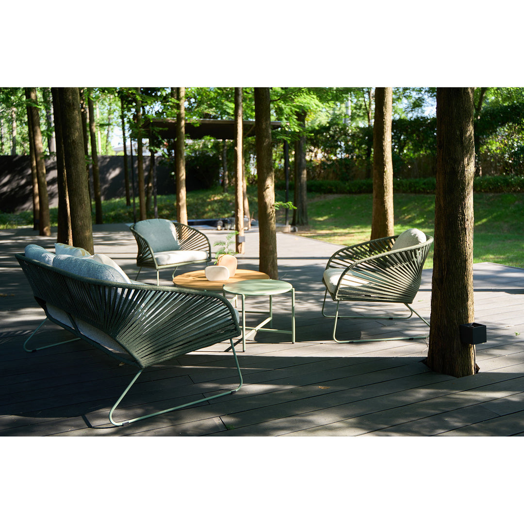 House Nordic Novella loungeset grå/grön
