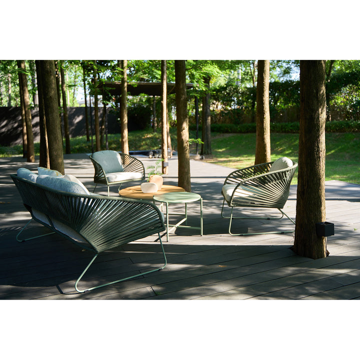 House Nordic Novella loungeset grå/grön