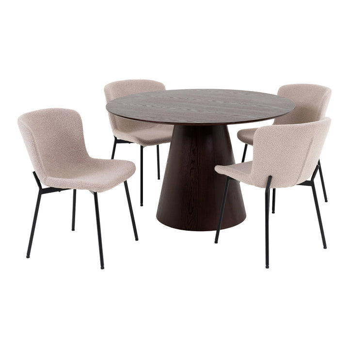 House Nordic Bolton &amp; Maceda matgrupp med 4 stolar