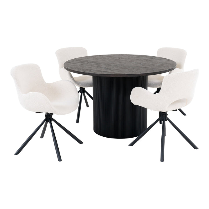 House Nordic Boavista &amp; Amorim matgrupp med 4 stolar