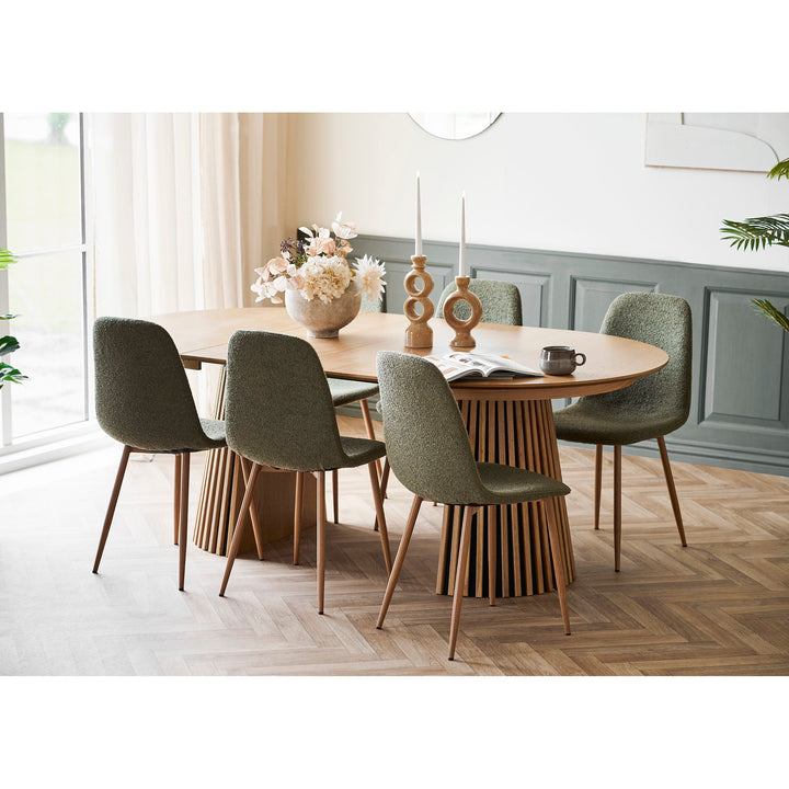House Nordic Osaka &amp; Stockholm matgrupp med 6 stolar