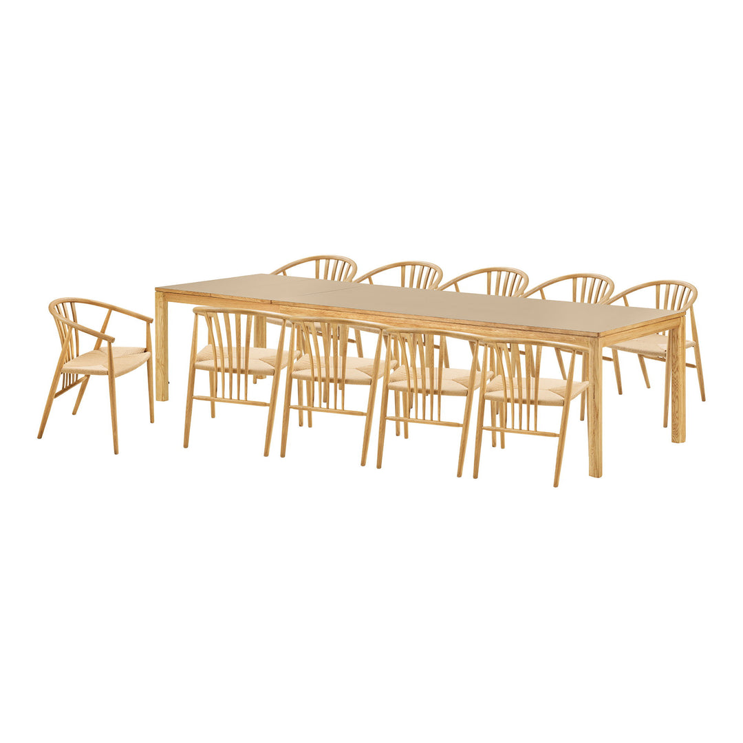 House Nordic Bowen &amp; Agustin matgrupp med 10 stolar