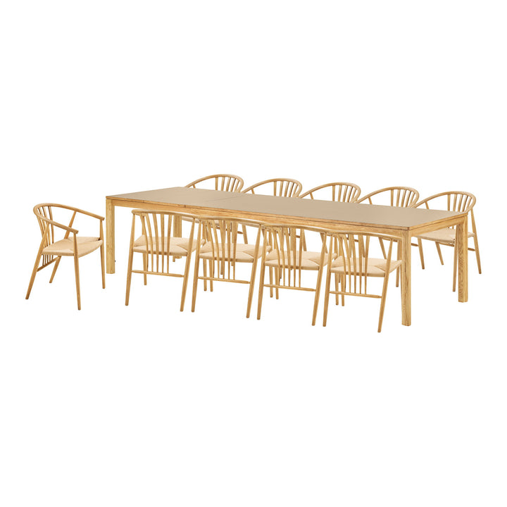 House Nordic Bowen &amp; Agustin matgrupp med 10 stolar